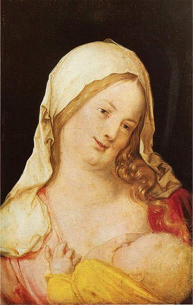 Albrecht Durer Maria mit dem Kind